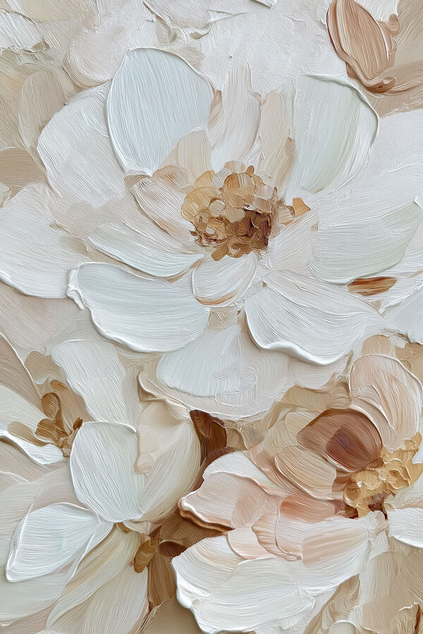 Delicate petals in soft colors
