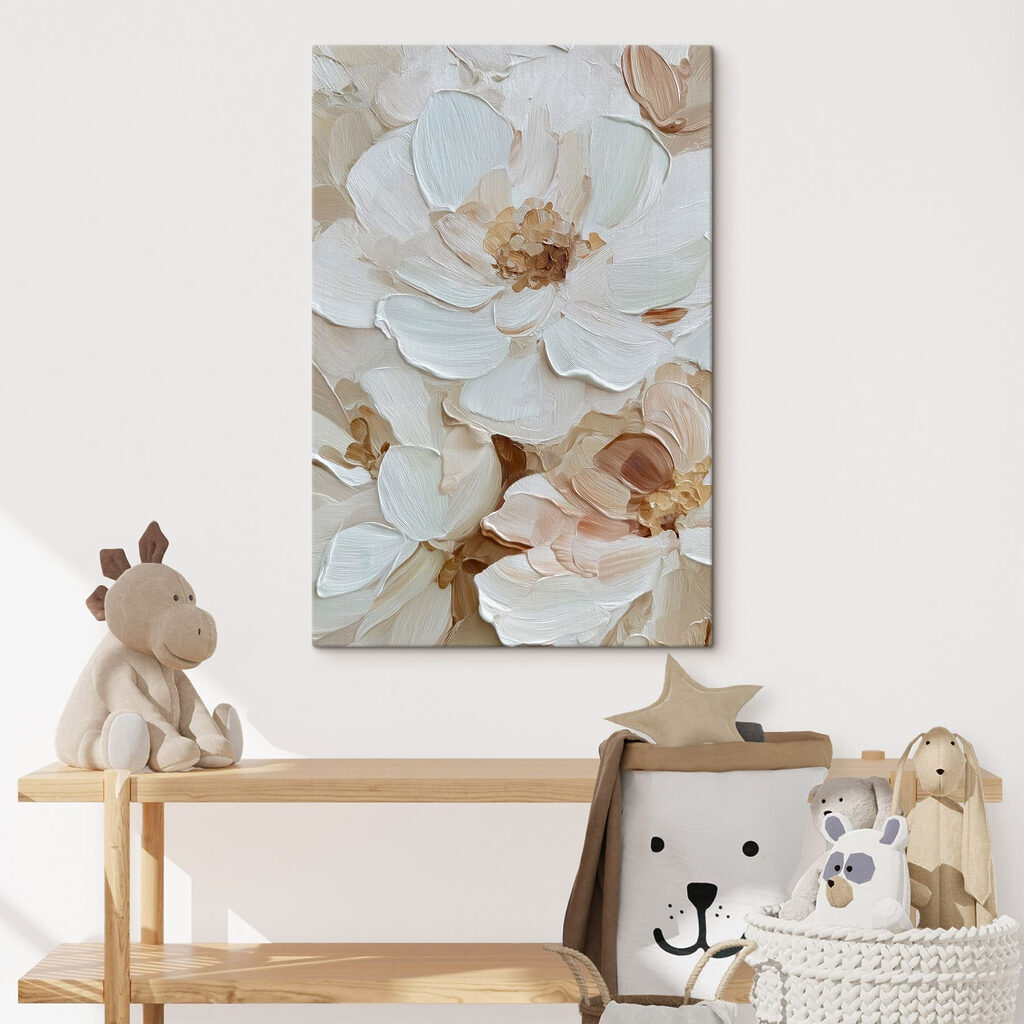 Delicate petals in soft colors