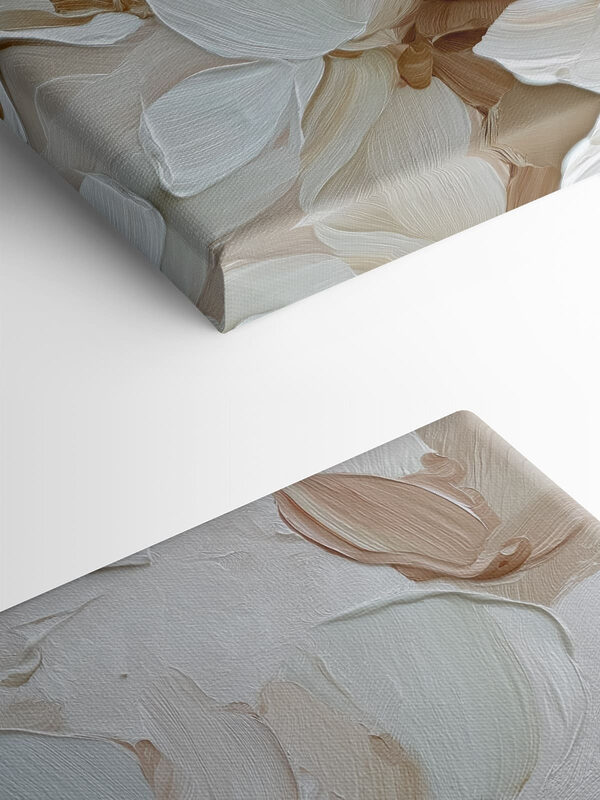 Delicate petals in soft colors