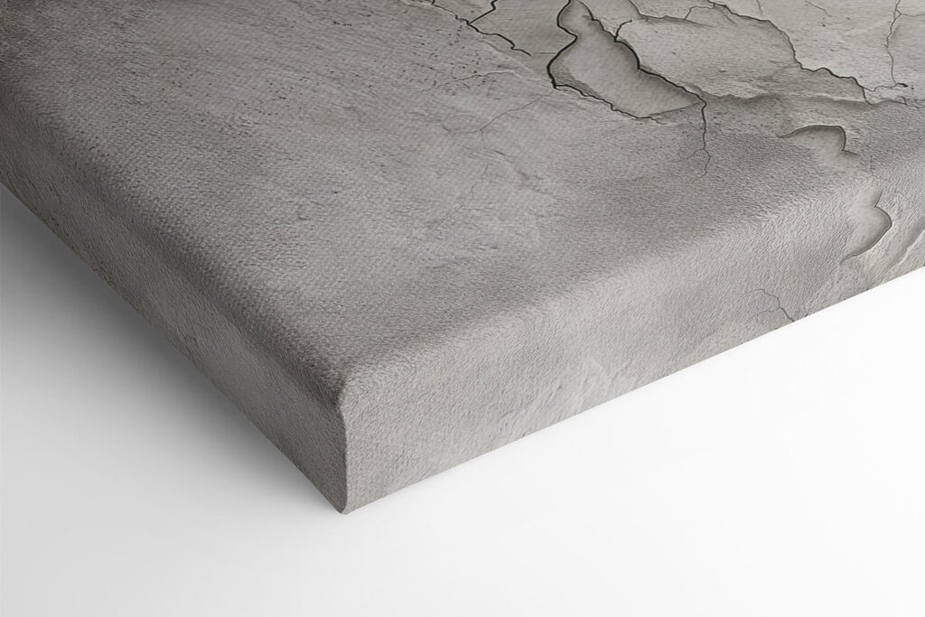 Cracked wall with faded texture