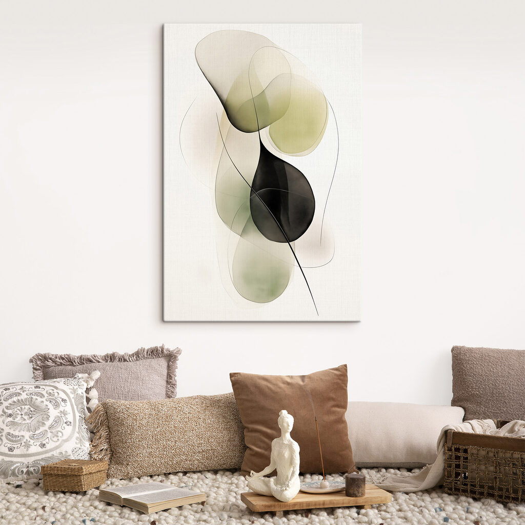 Fluid shapes in soft colors blend Fluid shapes in soft colors blend