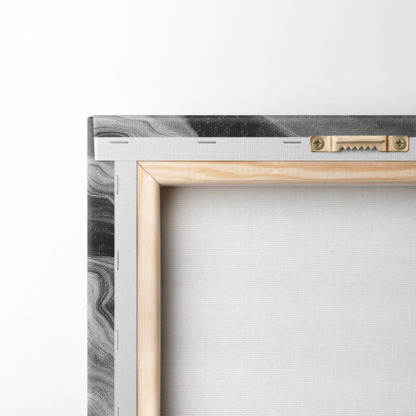 Black and white swirly pattern