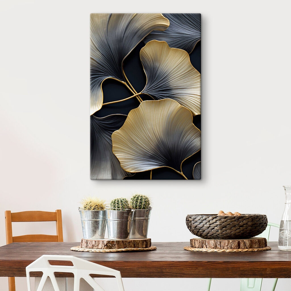 Elegant leaves with subtle details