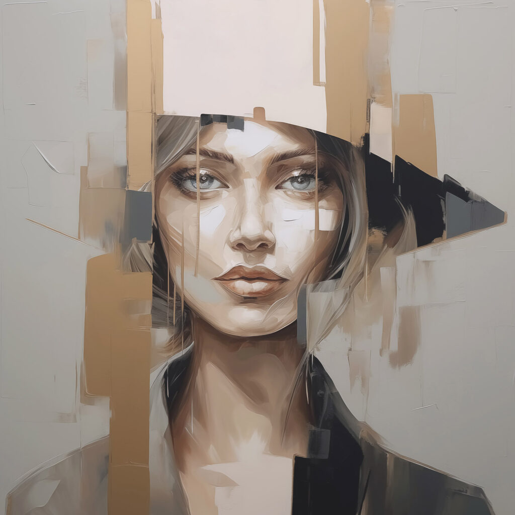 Painting of a woman