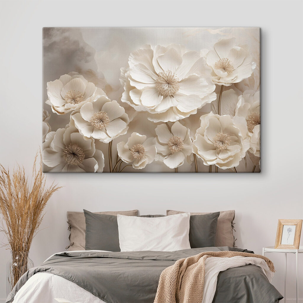 Group of white flowers