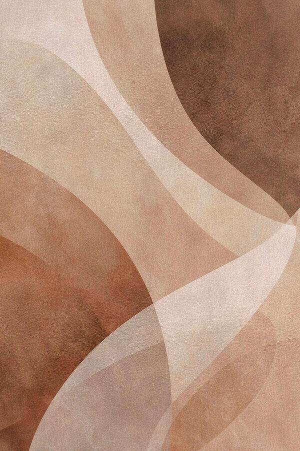 Soft curves in earthy tones Soft curves in earthy tones
