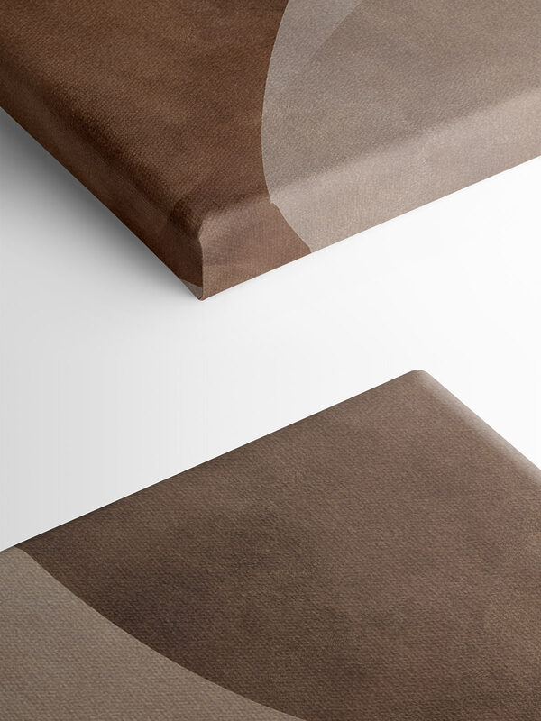 Soft curves in earthy tones Soft curves in earthy tones