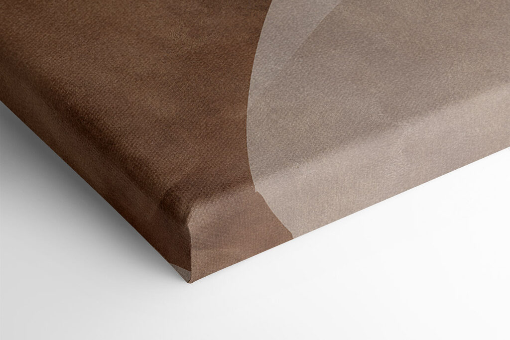 Soft curves in earthy tones Soft curves in earthy tones