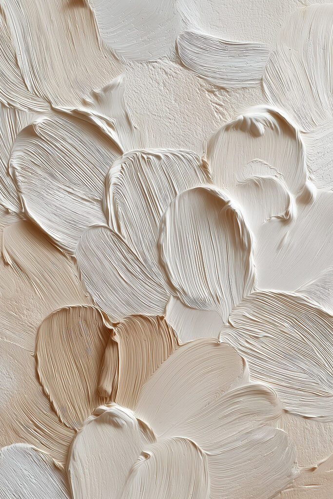 Soft hues in playful strokes Soft hues in playful strokes