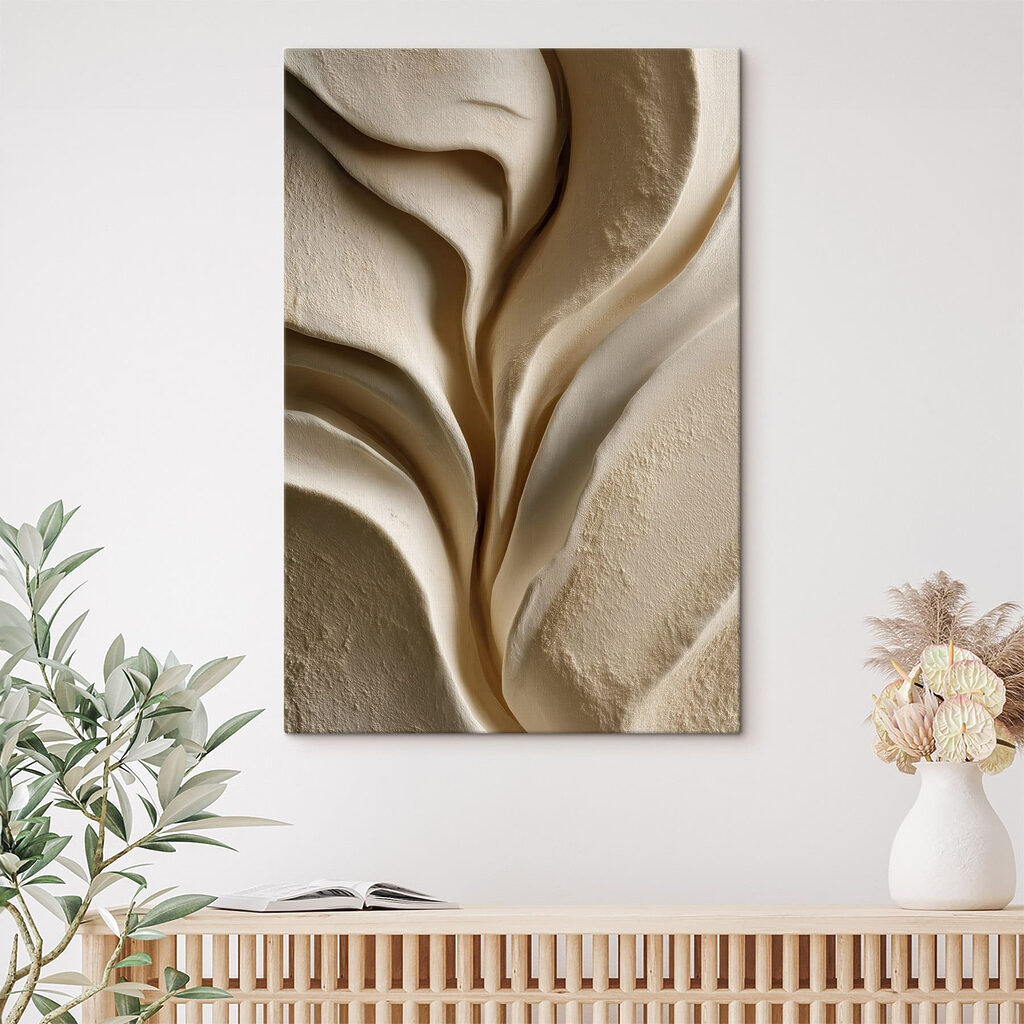 Waves of smooth, flowing form Waves of smooth, flowing form