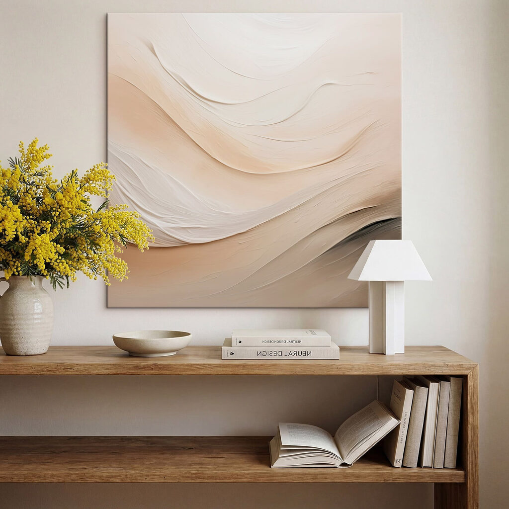 Soft waves in neutral tones Soft waves in neutral tones