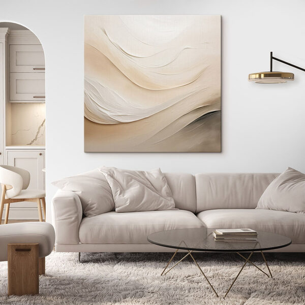 Soft waves in neutral tones Soft waves in neutral tones