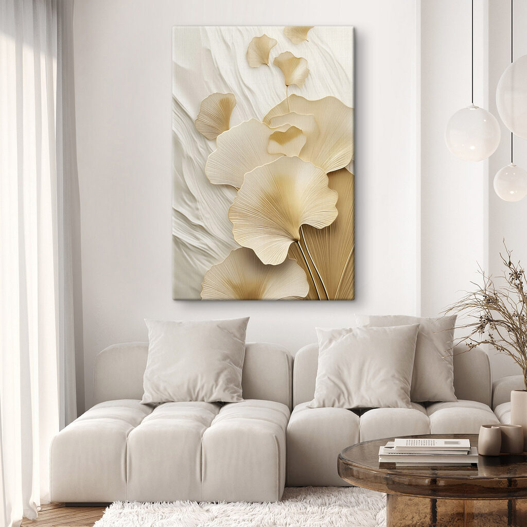 Delicate floral patterns in soft tones Delicate floral patterns in soft tones