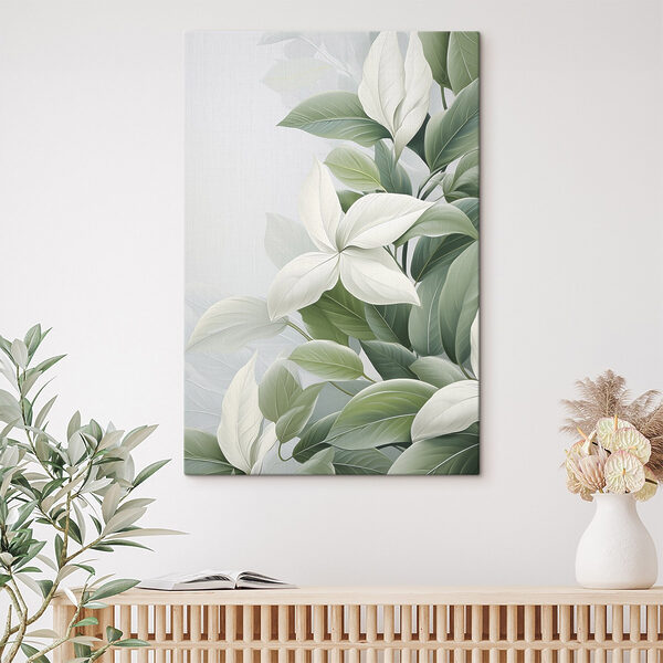 Delicate leaves in soft hues Delicate leaves in soft hues