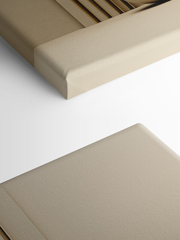 Simple shapes in soft neutral tones