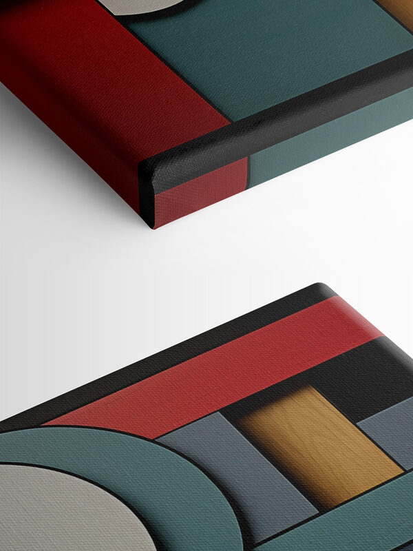 Colorful geometrical design