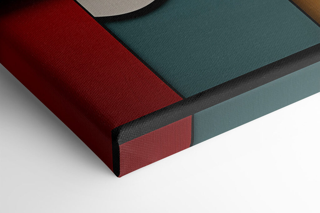 Colorful geometrical design