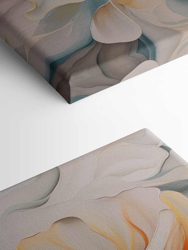 Vibrant blooms in soft pastel shades