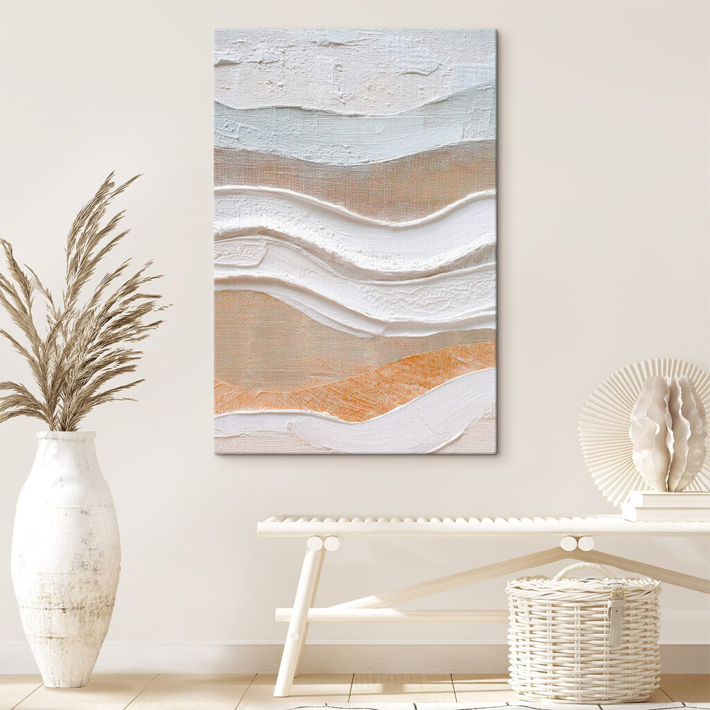 Abstract layers of soft colors Abstract layers of soft colors