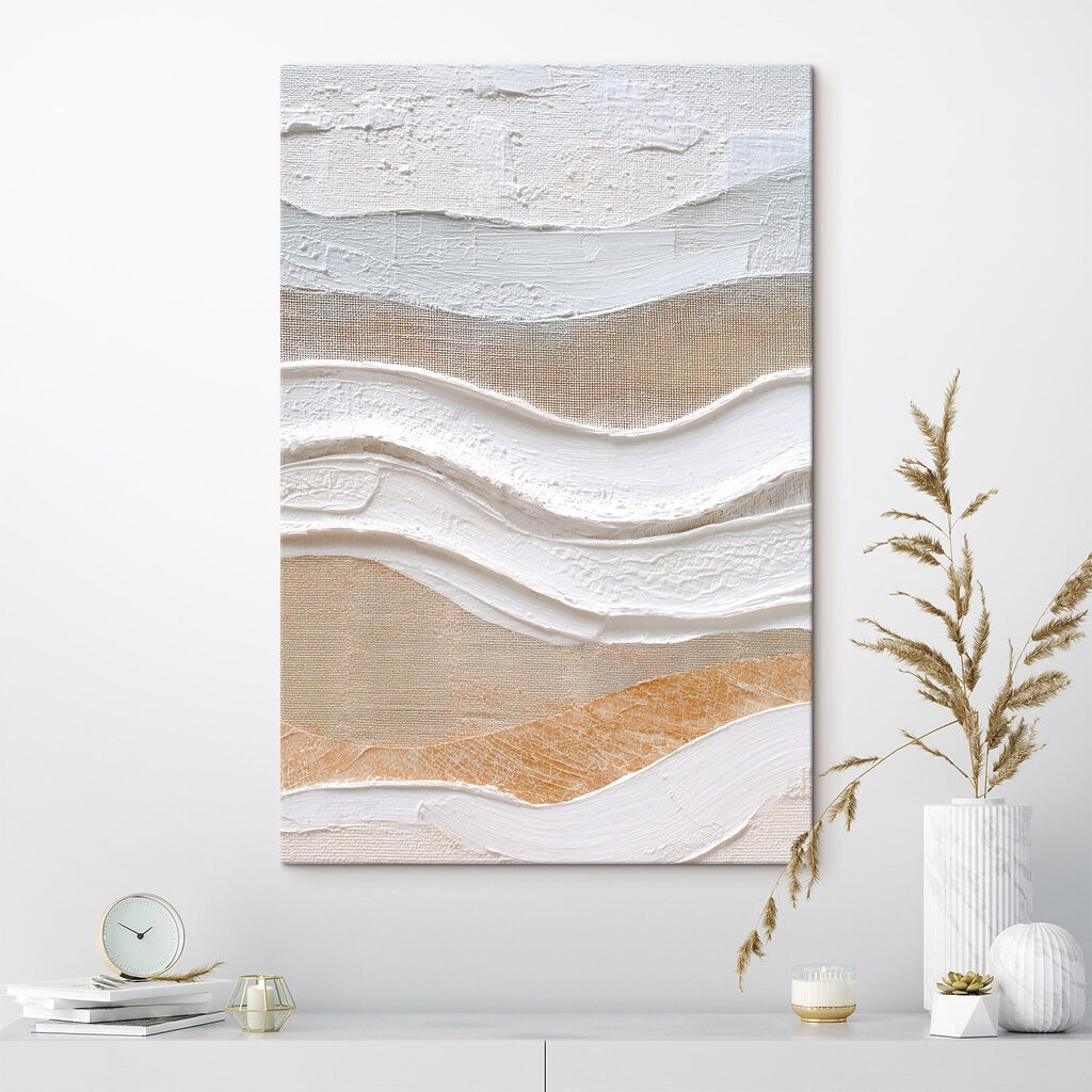 Abstract layers of soft colors Abstract layers of soft colors
