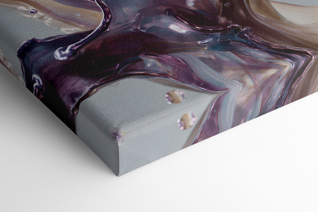 Flowing colors in harmonious motion