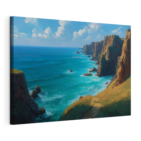 Quadri Scogliere rocciose in riva al mare (COD: s49639) Quadri Quadri Scogliere rocciose in riva al mare (COD: s49639)