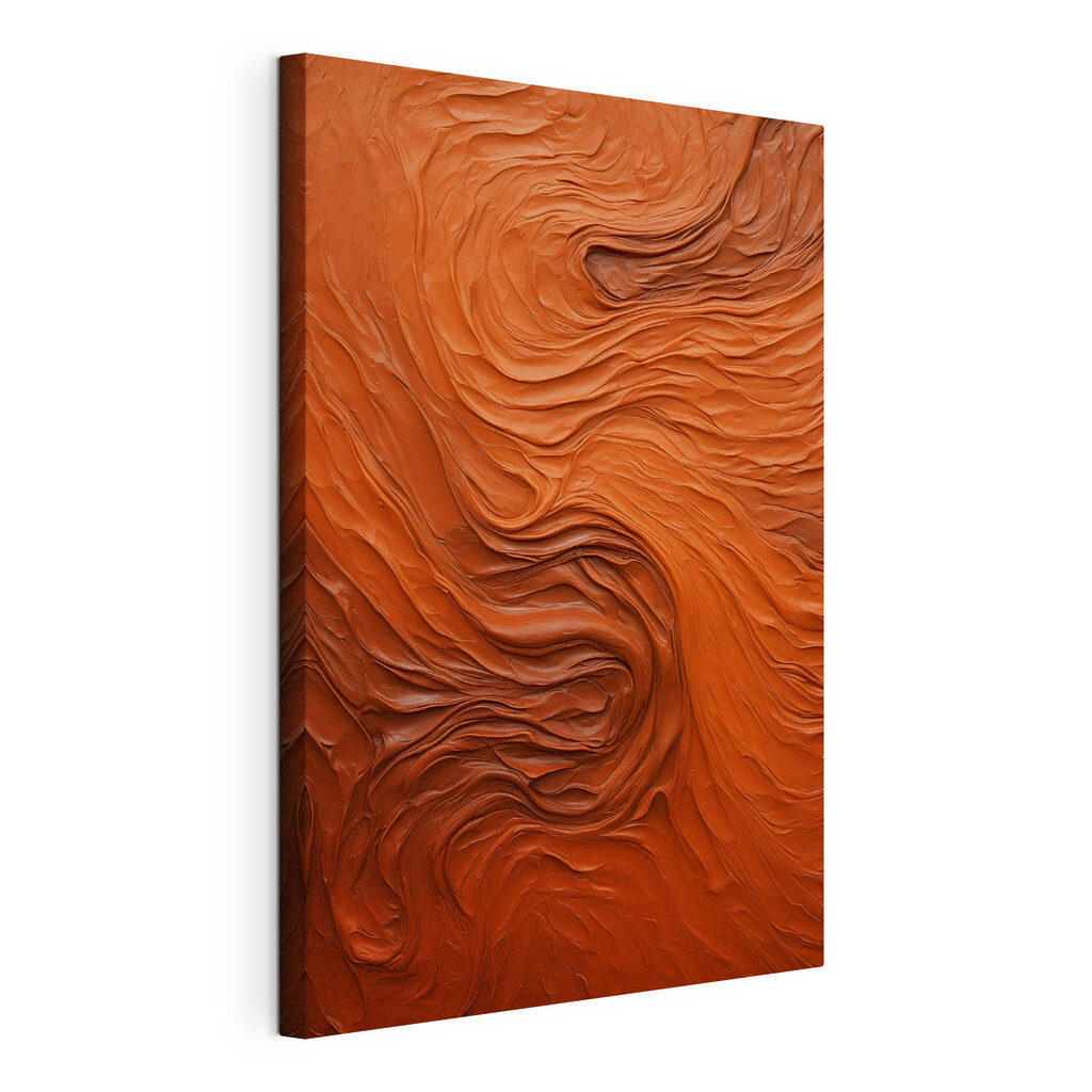 Flowing textures in warm tones