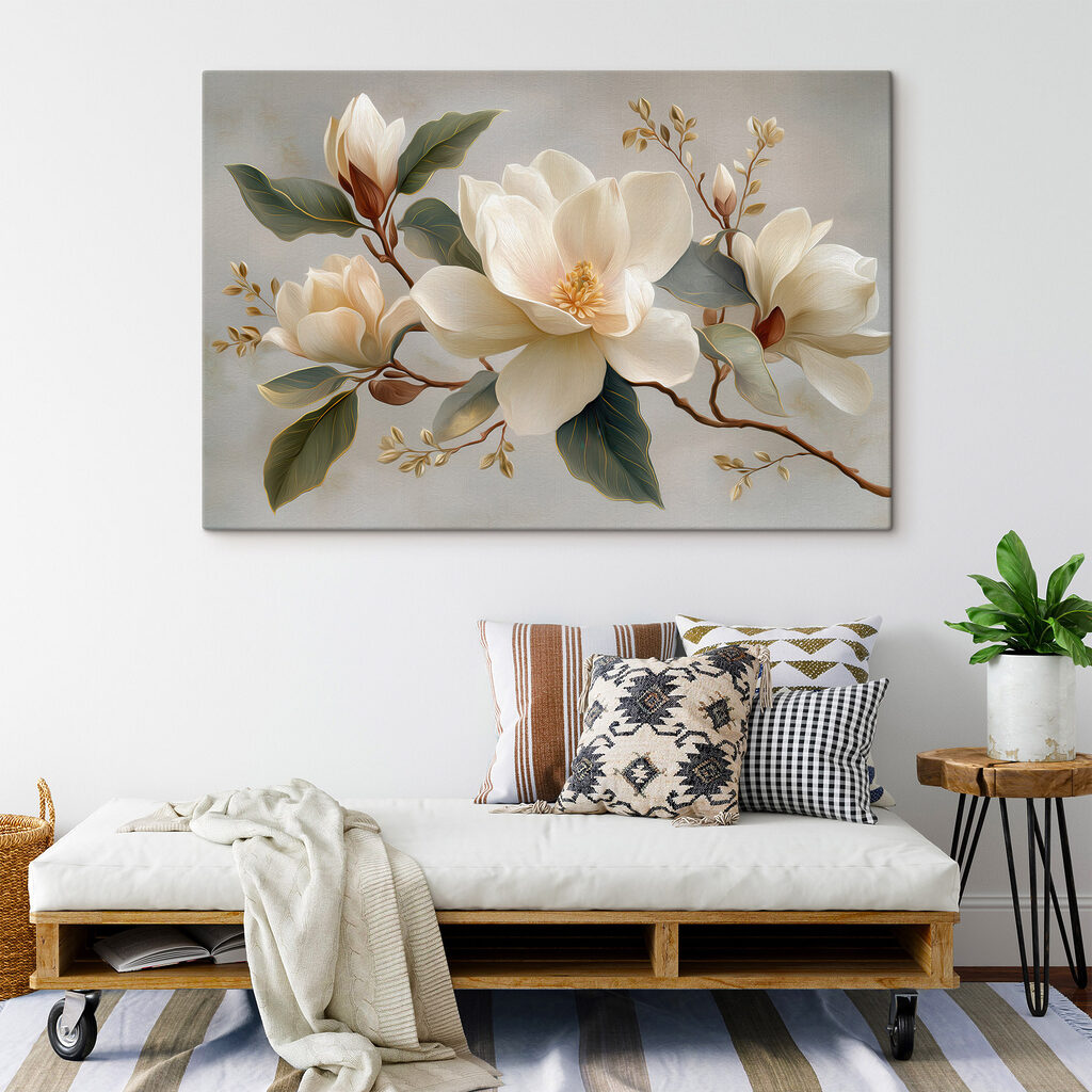 Elegant blooms in soft pastel tones