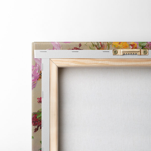 Painting of flowers in a vase