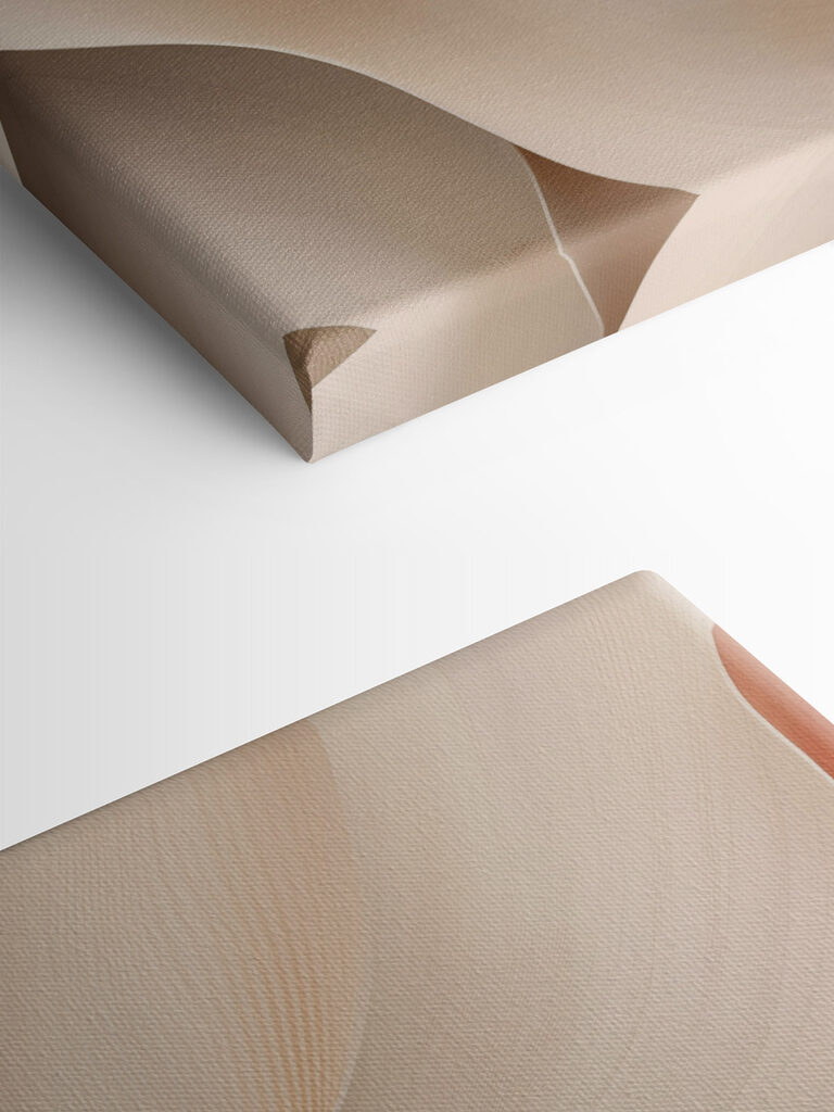 Mellow waves in soft hues