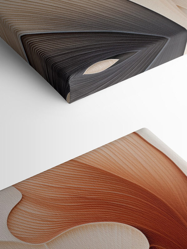 Vibrant flow of organic shapes Vibrant flow of organic shapes