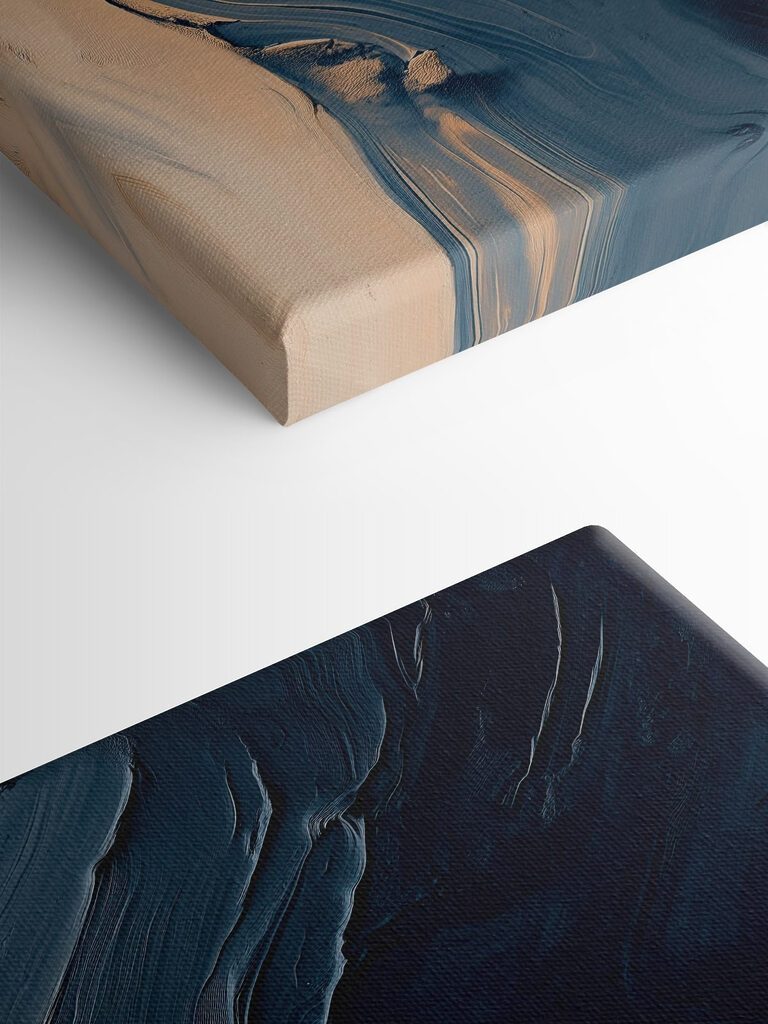 Black and tan paint
