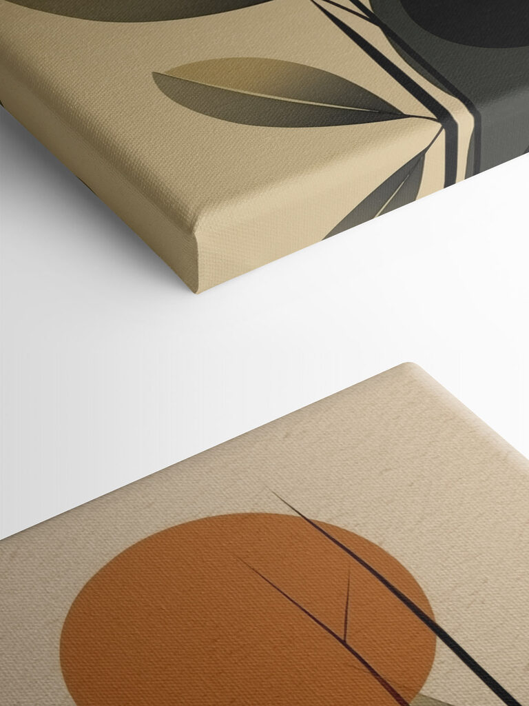 Nature-inspired minimalistic art design