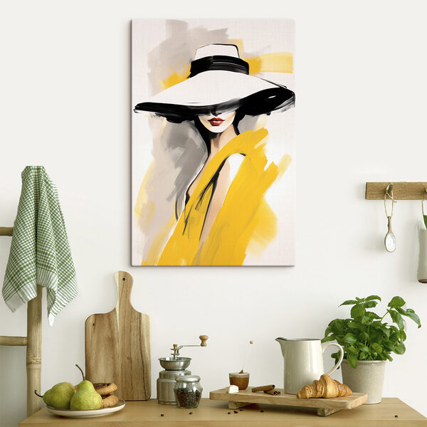 Quadri Donna con un cappello (COD: s49435) Quadri Quadri Donna con un cappello (COD: s49435)