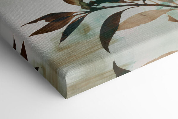 Natural elegance displayed in soft tones