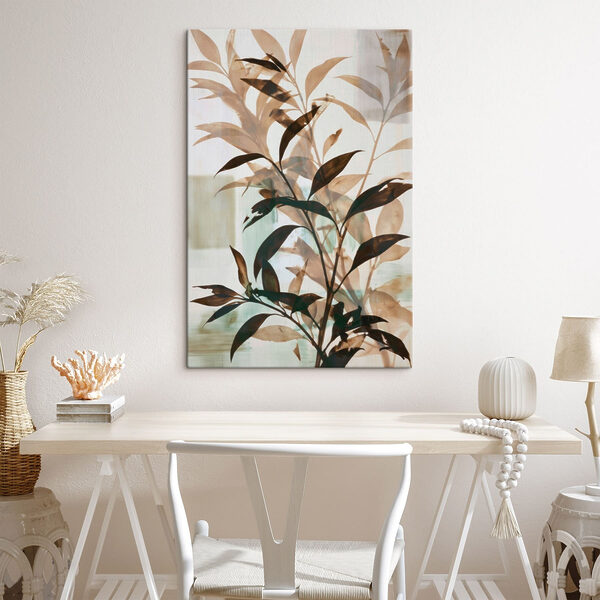 Natural elegance displayed in soft tones