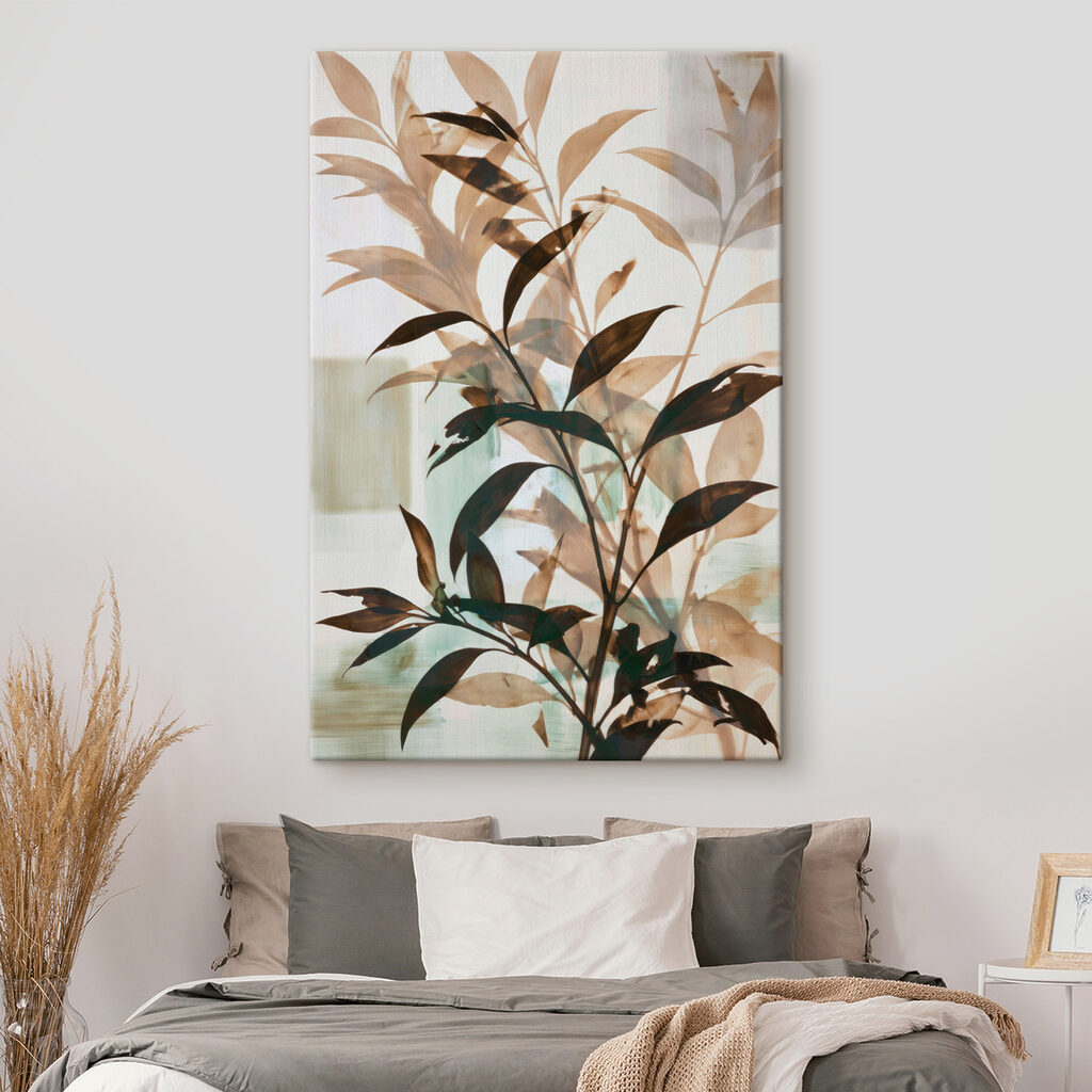 Natural elegance displayed in soft tones
