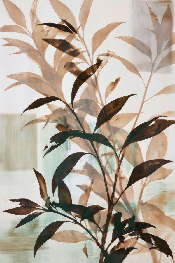 Natural elegance displayed in soft tones