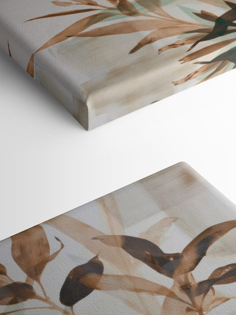 Plant with leaves on it