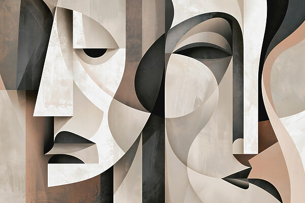 Art piece of faces Art piece of faces