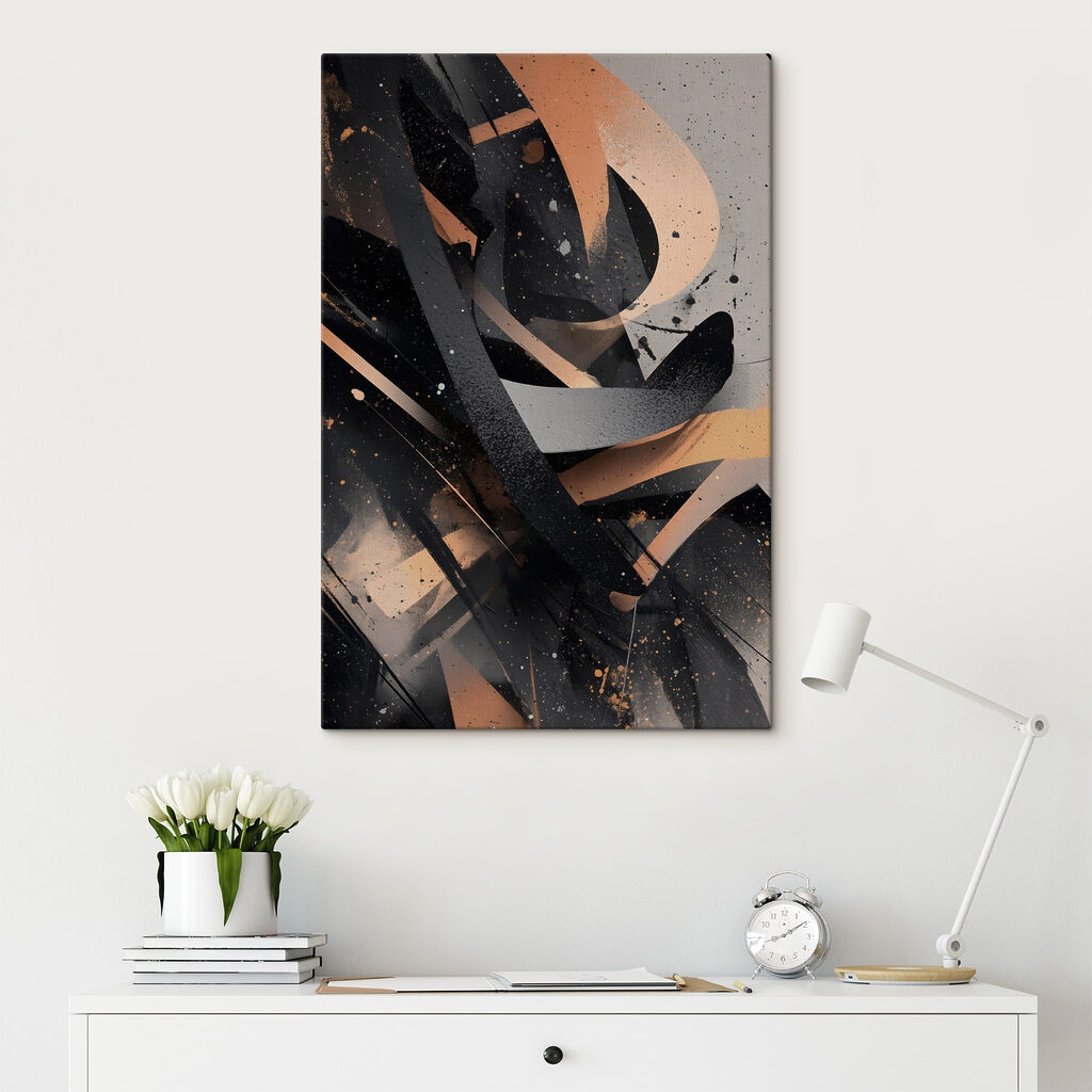 Dynamic forms in muted colors