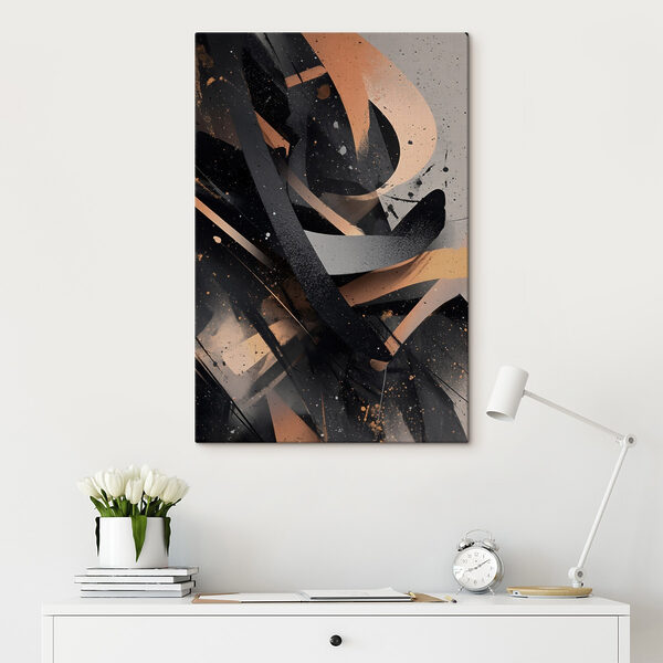 Dynamic forms in muted colors
