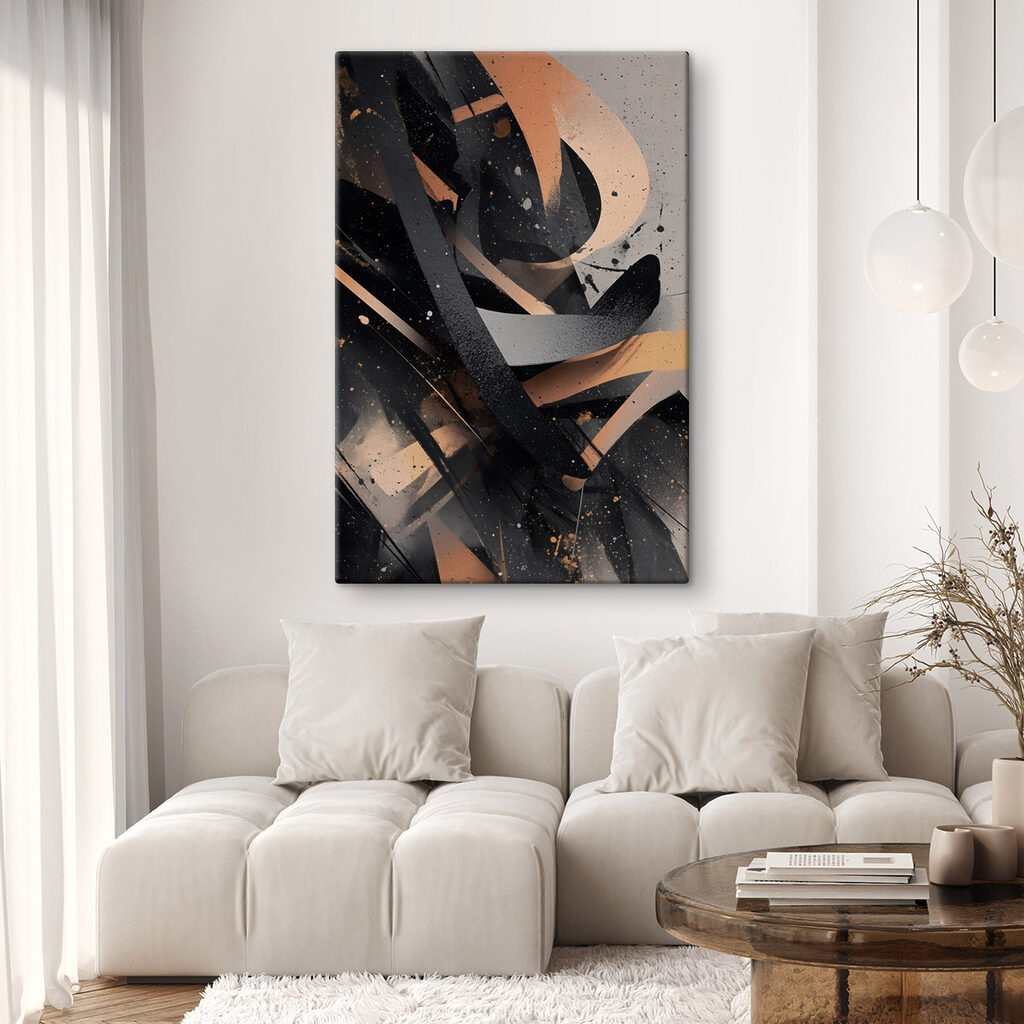 Dynamic forms in muted colors