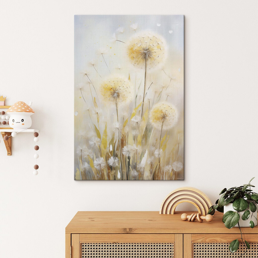 Soft blooms dancing in gentle breeze