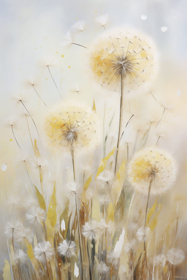 Soft blooms dancing in gentle breeze