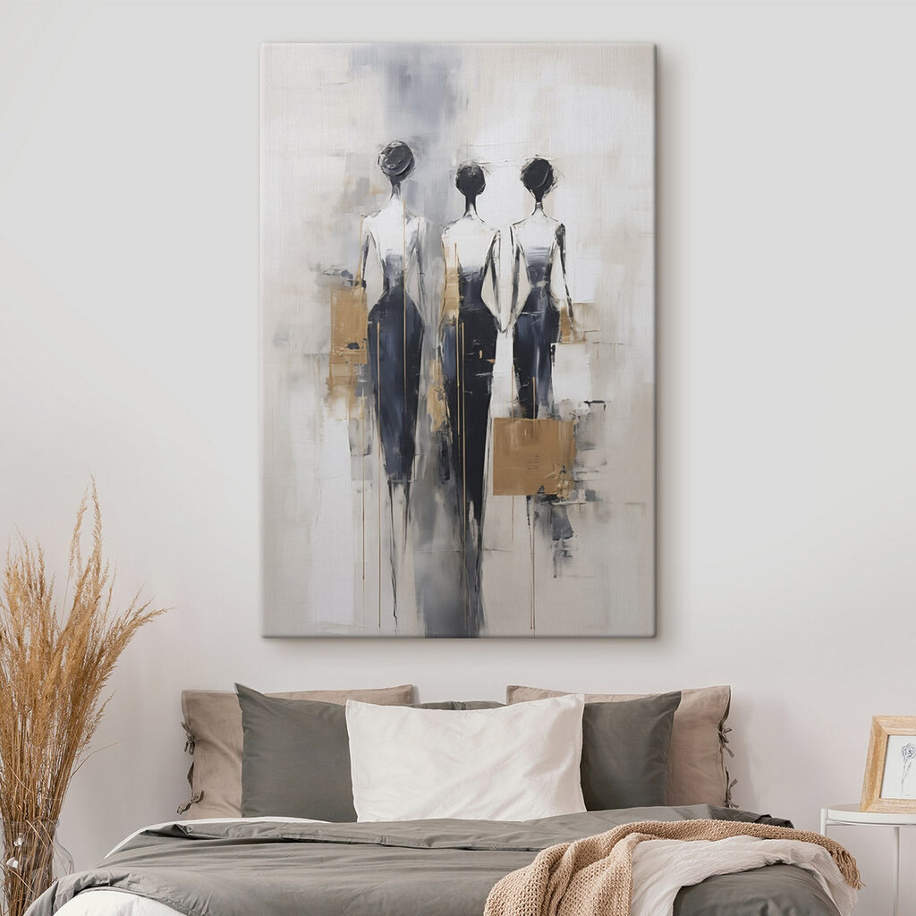 Painting of three women