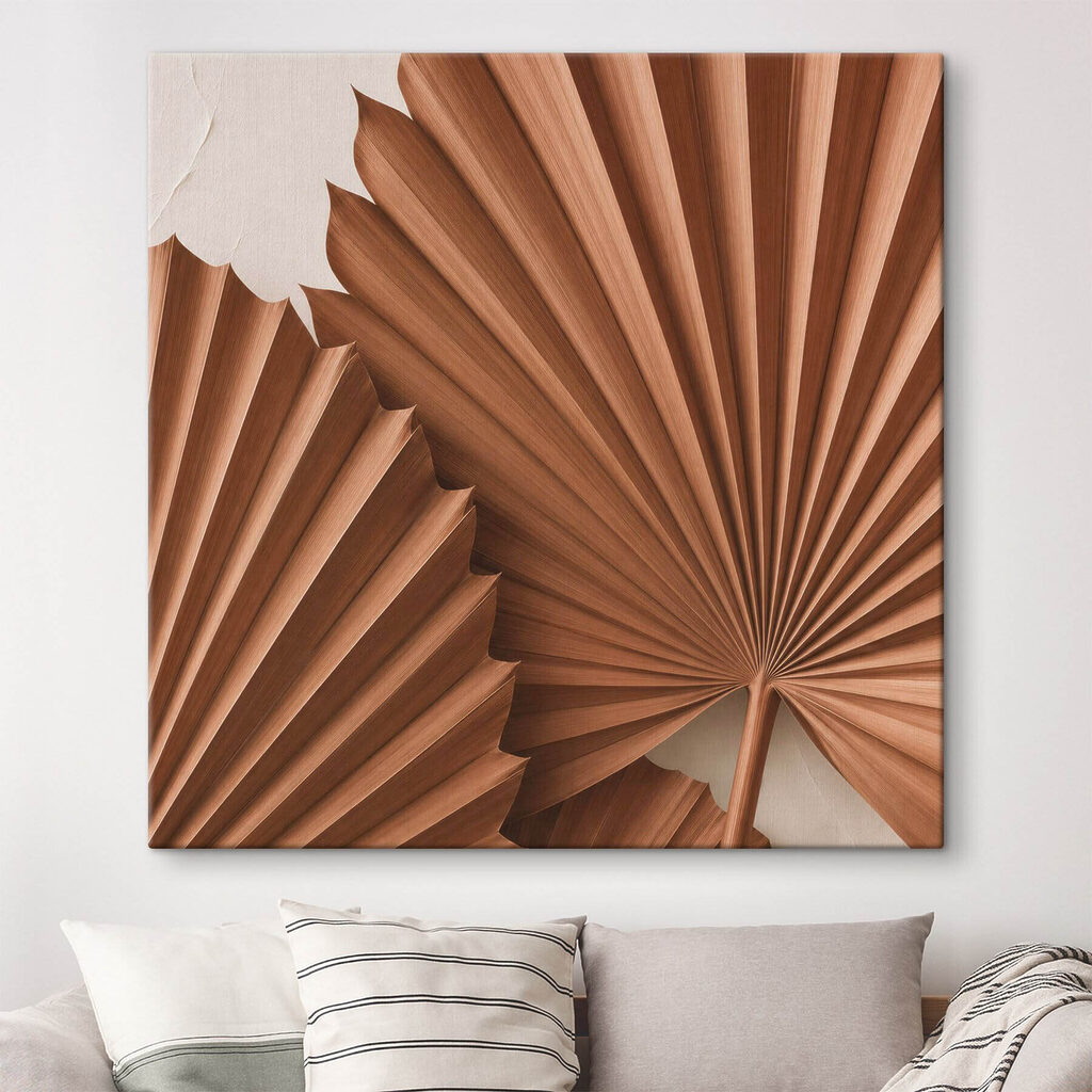 Natural patterns in warm tones
