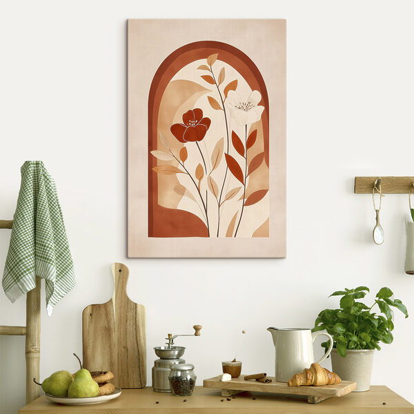 Quadri Quadri Dipinto di fiori e foglie (COD: s49261)