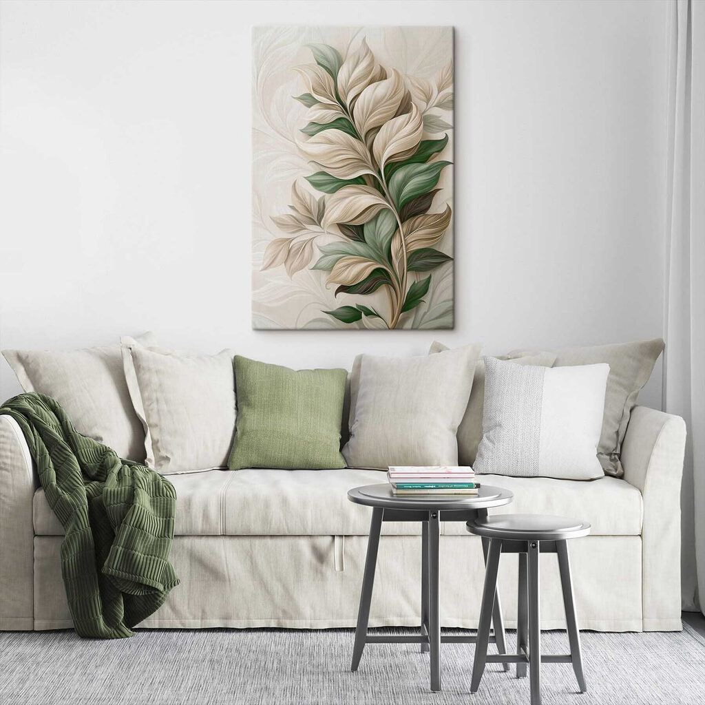 Elegant foliage in soft hues