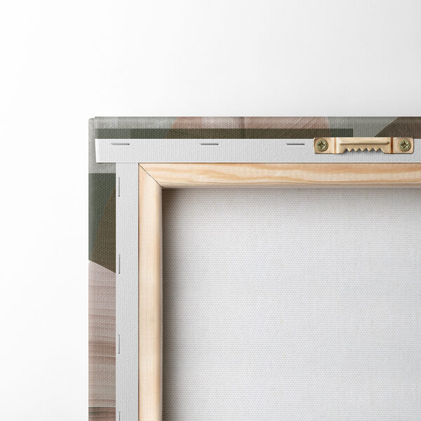 - Elegant leaves in soft tones